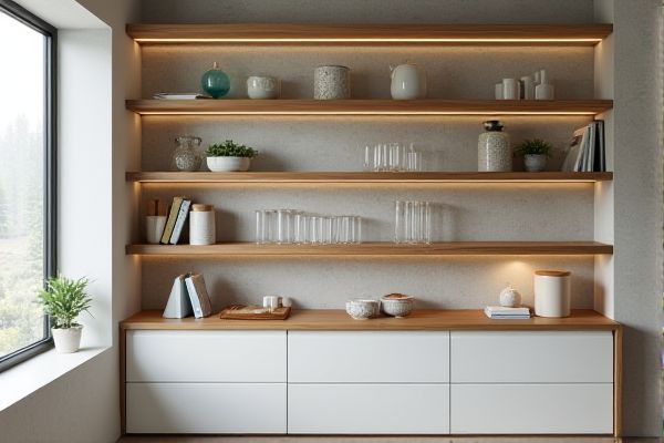 Glass Shelves vs. Wood Shelves: A Comprehensive Comparison