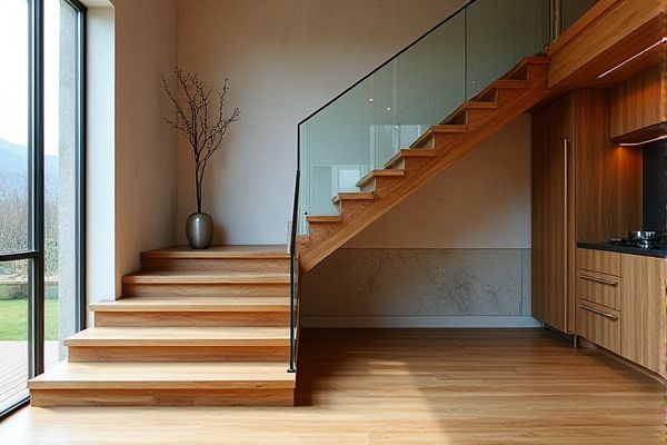 Glass-Sided Staircase vs. Wood-Sided Staircase: A Comprehensive Comparison