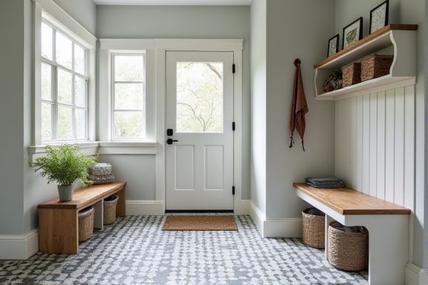 Grey Tile vs. Patterned Tile for Your Mudroom: Which Is Best?