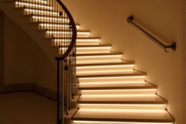 Handrail Lighting vs. Tread Lighting: Which Is Best for Stair Safety and Aesthetics?