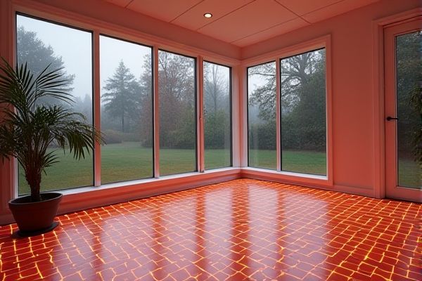 Heated Floor vs. Radiant Panel: Choosing the Best Heating for Your Sunroom