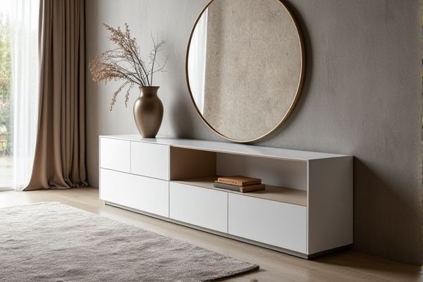 High Gloss Console vs. Matte Finish Console: Which Is Better for Your Space?