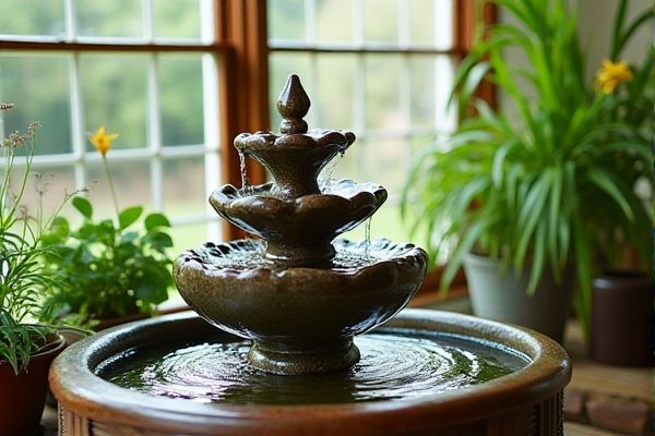 Indoor Fountain vs. Tabletop Water Feature: Choosing the Best for Your Sunroom