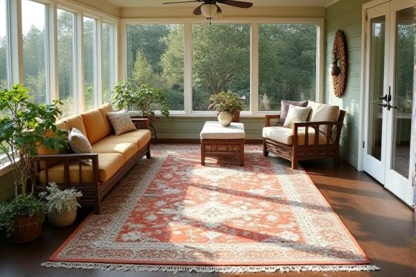 Indoor-Outdoor Rug vs. Indoor Rug for Sunrooms: Which Is the Best Choice?