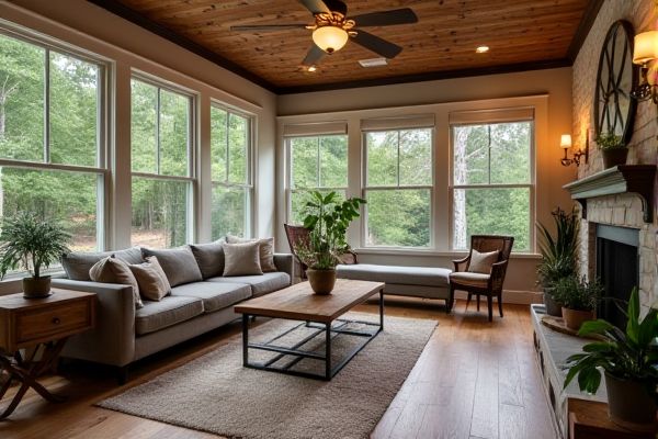 Industrial Lighting vs. Farmhouse Lighting for Sunrooms: A Style and Functionality Comparison