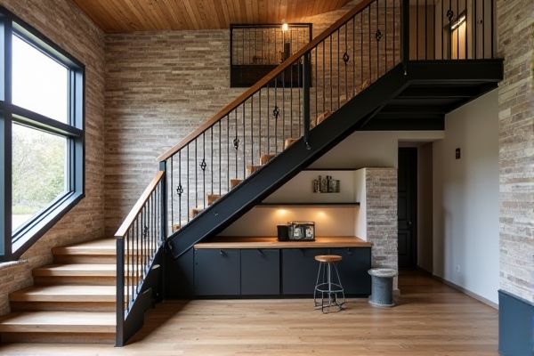 Industrial Style Stairs vs. Farmhouse Stairs: A Comprehensive Comparison