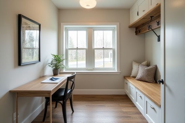 Integrated Desk vs. Separate Workstation: Which Is Best for Your Mudroom?