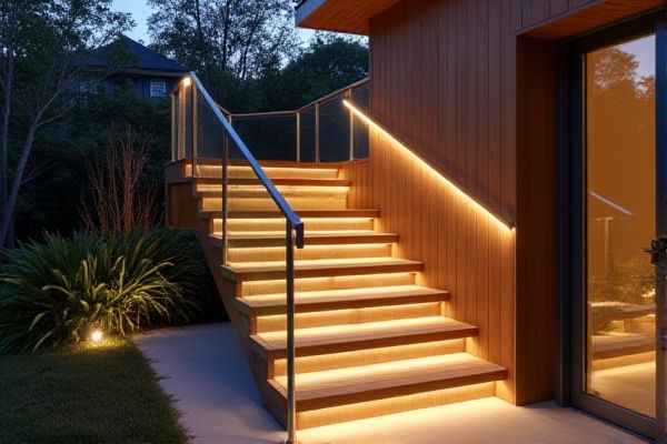 Integrated Handrail Lighting vs. External Stair Lighting: A Comprehensive Comparison