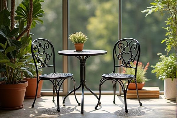 Iron Bistro Set vs. Aluminum Bistro Set: Which One Is Right for You?
