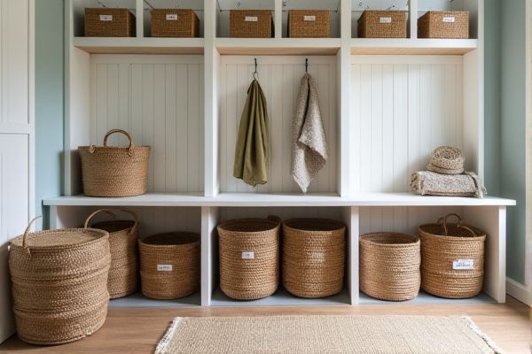 Labeled vs. Unlabeled Baskets for Mudroom Organization: Which Is Best?