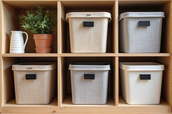 Labeled Bins vs. Unlabeled Bins: Key Differences and Applications