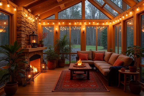 Lantern Lighting vs. String Lighting for Sunrooms: Which is Best?