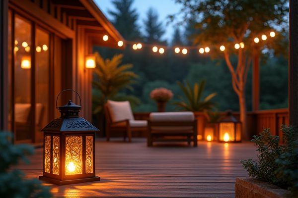 Lantern Lighting vs. String Lighting for Terraces: A Comprehensive Comparison