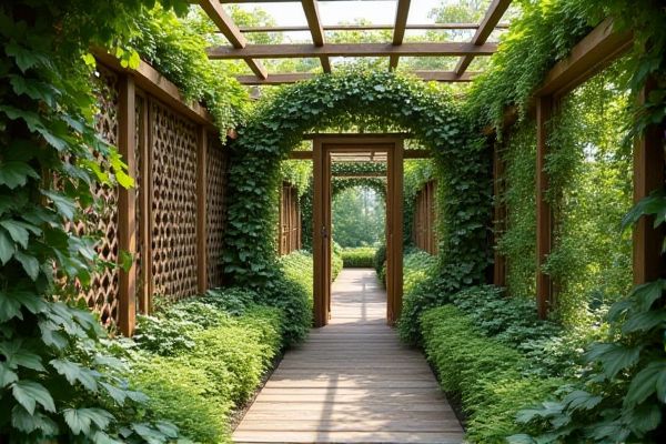 Lattice Panels vs. Trellis: Which Is Best for Supporting Vines?