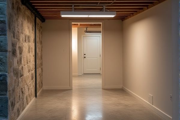 LED Panel vs. Fluorescent Fixture for Basement Lighting: A Comprehensive Comparison