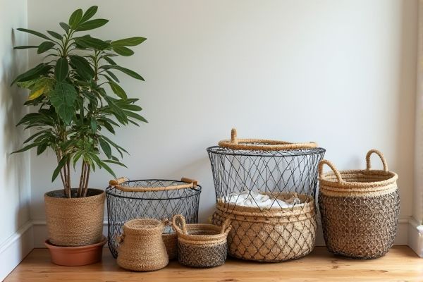 Mesh Baskets vs. Wire Baskets: Key Differences, Uses, and Benefits