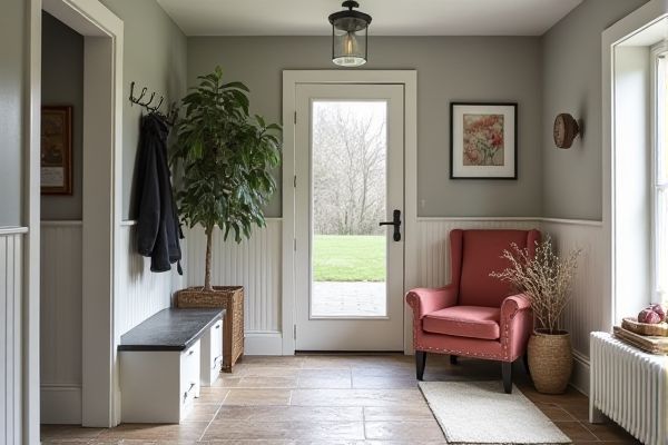 Monochrome Mudroom vs. Colorful Mudroom: Which Style Suits Your Home Best?