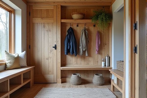 Mudroom Design: Barnwood vs. Reclaimed Wood - Which Is Better?