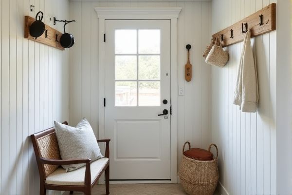 Mudroom Beadboard Wall vs. Board and Batten: Which Is Best for Your Space?