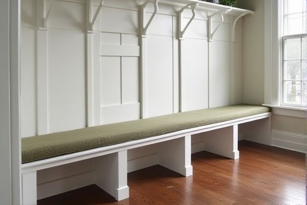 Mudroom Bench Cushion vs. Hard Seat: Which Is Better for Comfort and Durability?