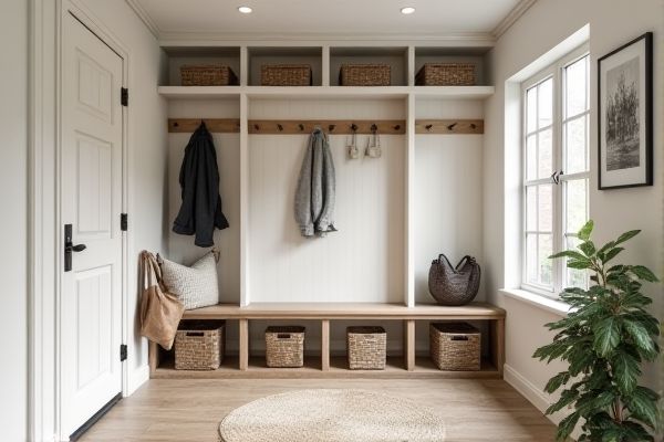 Mudroom Cabinets vs. Baskets: Which Storage Solution is Best for Your Home?