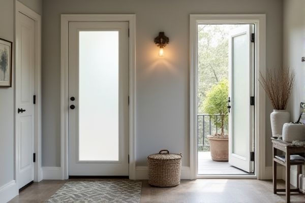 Mudroom Frosted Glass Door vs. Clear Glass Door: Which Is Better for Your Home?