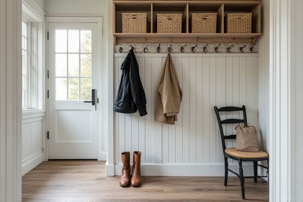 Mudroom Grid Panel vs. Wire Rack: Which Storage Solution Is Best for Your Space?