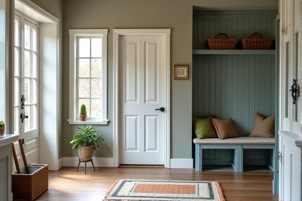 Choosing Mudroom Light Colors vs. Dark Colors: Pros, Cons, and Design Tips
