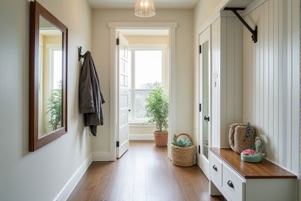 Mudroom Mirrored Cabinet vs. Plain Cabinet: Which Is Best for Your Space?