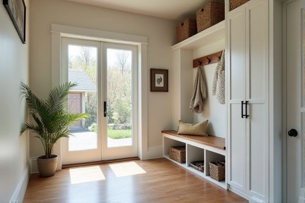 Mudroom Overhead Storage vs. Tall Cabinets: Which Is Best for Your Space?
