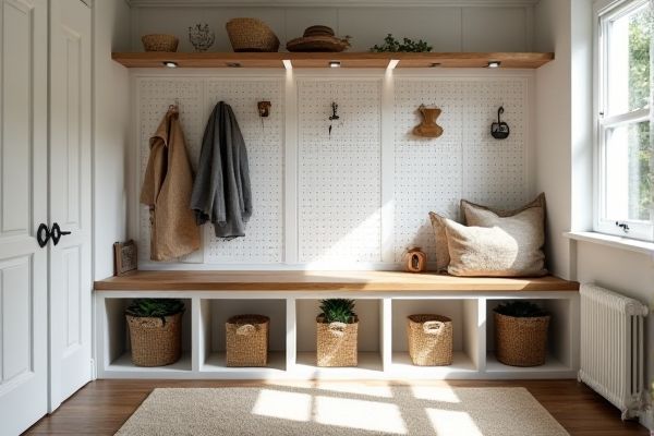Mudroom Pegboard vs. Slatwall: Which Storage Solution Is Best?
