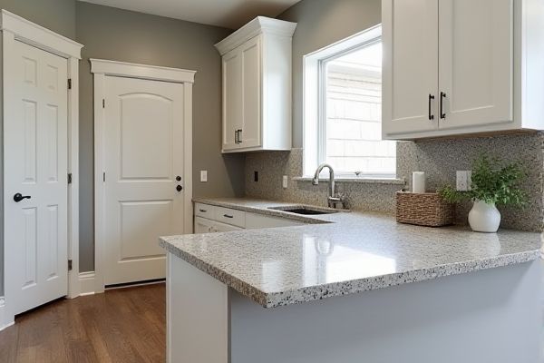 Mudroom Quartz Countertops vs. Granite Countertops: A Comprehensive Comparison