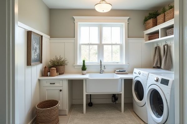 Mudroom Utility Sink vs. Laundry Sink: Key Differences and Best Uses