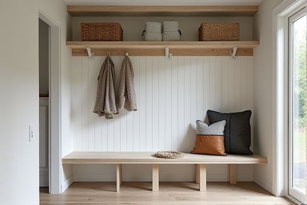 Ventilated Shelving vs. Solid Shelving for Mudrooms: Pros and Cons Explained