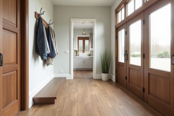 Mudroom Flooring: Wood-Look Tile vs. Real Wood - Pros, Cons, and Best Choices