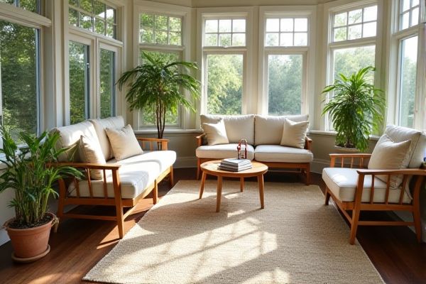 Natural Fiber Rugs vs. Synthetic Fiber Rugs for Sunrooms: A Comprehensive Comparison