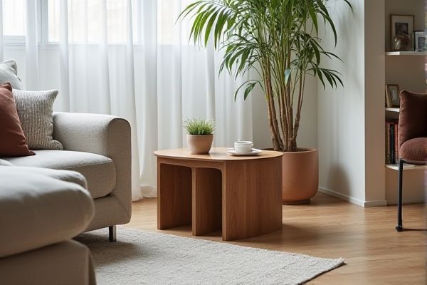 Nesting Tables vs. Side Tables: A Comprehensive Comparison for Space-Saving Furniture Solutions