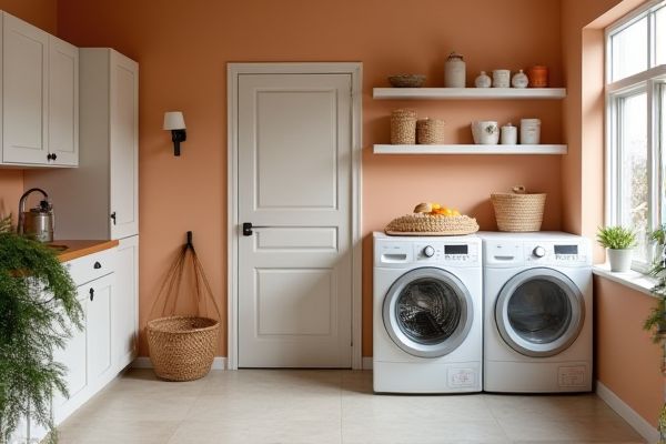 Neutral Palette vs. Bold Color: Choosing the Perfect Scheme for Your Laundry Room