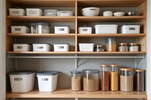 Open Bins vs. Lidded Containers: Which Is Best for Your Pantry?
