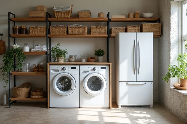 Open Metal Rack vs. Wood Shelving for Laundry: Which is Better?