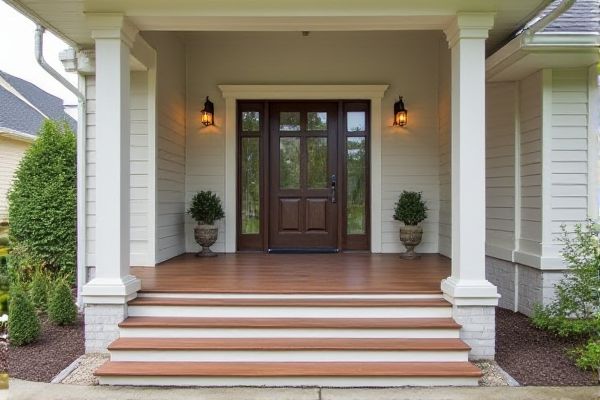 Open Riser Stairs vs. Closed Riser Stairs for Porches: A Comprehensive Comparison