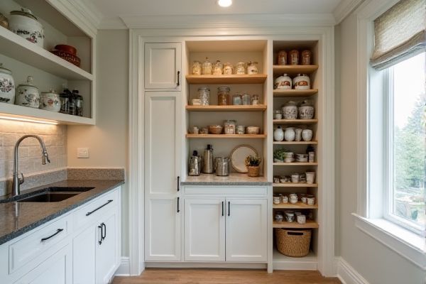 Open Shelving vs. Closed Cabinetry in Pantry Design: Pros, Cons, and Best Uses