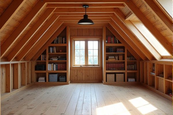 Open Shelving vs. Closed Shelving in Attics: Pros, Cons, and Best Uses
