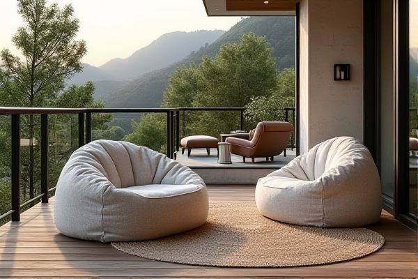 Outdoor Bean Bag vs. Balcony Pouf: Which Seating Option Suits Your Space Best?
