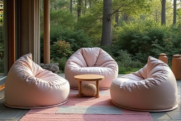 Outdoor Bean Bags vs. Outdoor Poufs: Which Is Best for Your Patio?