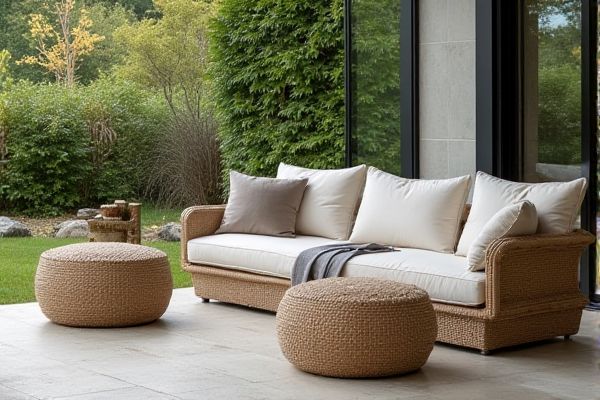 Outdoor Pouf vs. Outdoor Ottoman: Which Is Best for Your Patio?