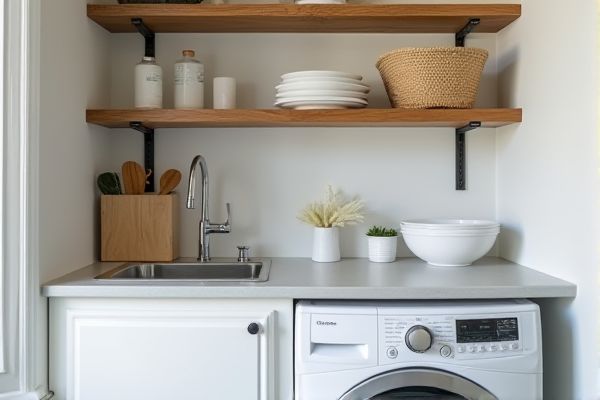 Over Washer Shelves vs. Wall Shelves: Which Storage Solution Is Best?
