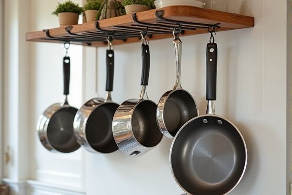 Overhead Pot Rack vs. Wall-Mounted Pot Rack: Which Is Better for Your Kitchen?