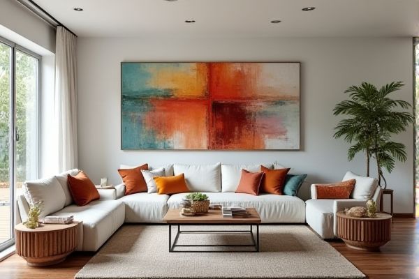 Oversized Art vs. Gallery Grid Wall: Choosing the Perfect Display for Your Sunroom