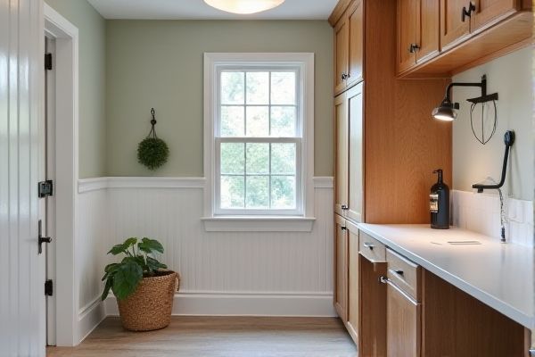 Painted Cabinets vs. Stained Cabinets for Your Mudroom: Pros, Cons, and Design Tips